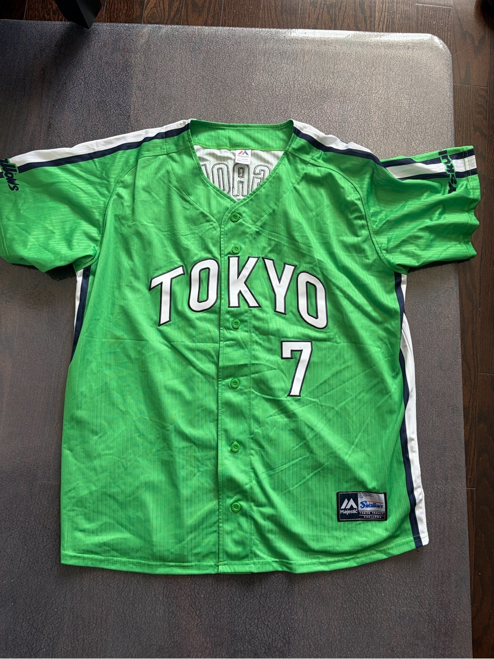 Tokyo Yakult Swallows Baseball Jersey - XL
